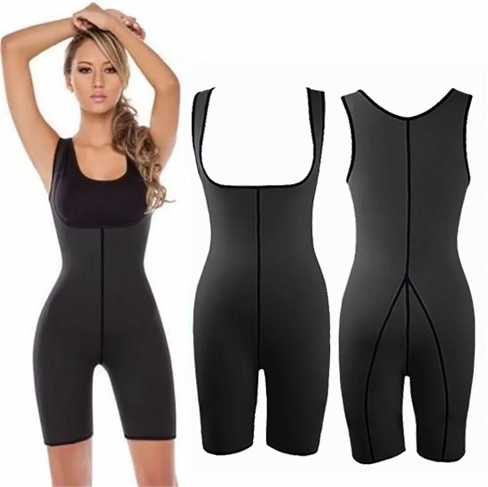 

Neoprene Bodysuit Body Shaper Sexy Women Slimming Sports Corest Jumpsuit