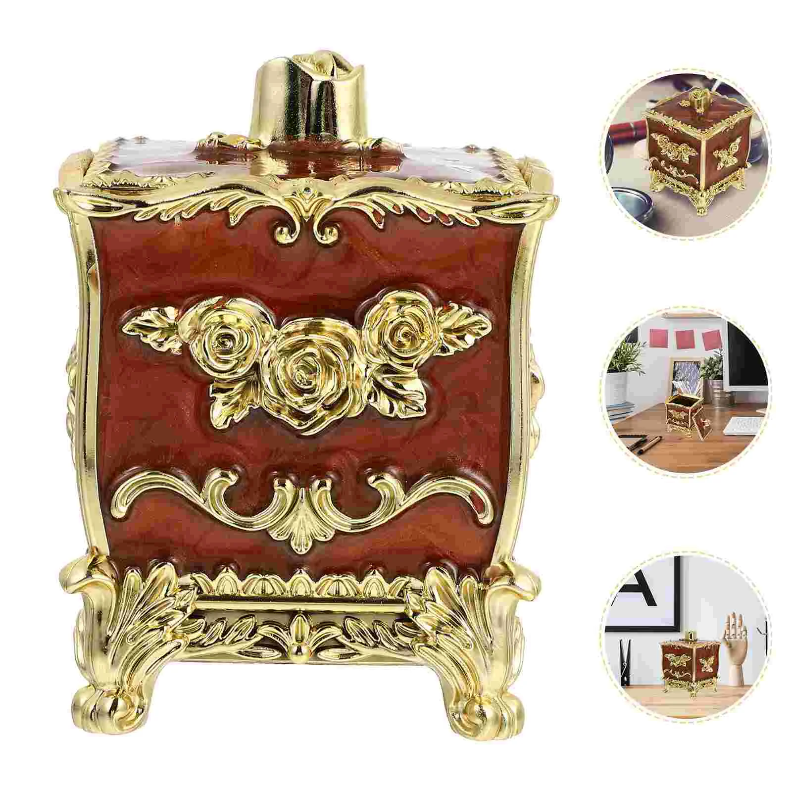 

1pc Creative Plastic Container Delicate Storage Box Practical Snack Storage Box