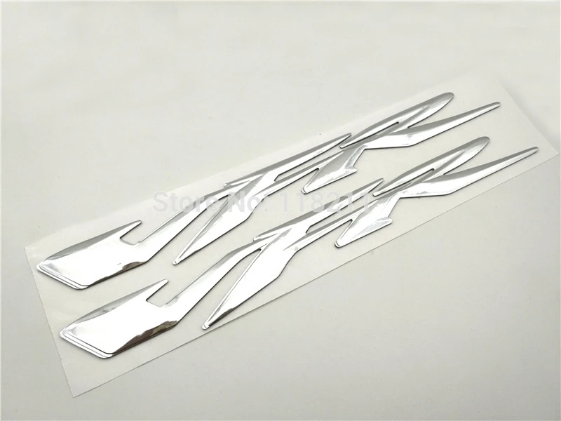 

2 шт./пара VFR 3D приподнятая Наклейка Наклейки 23x2,8 см подходит для HONDA VFR 400 800 1200 Мотоцикл Велосипед