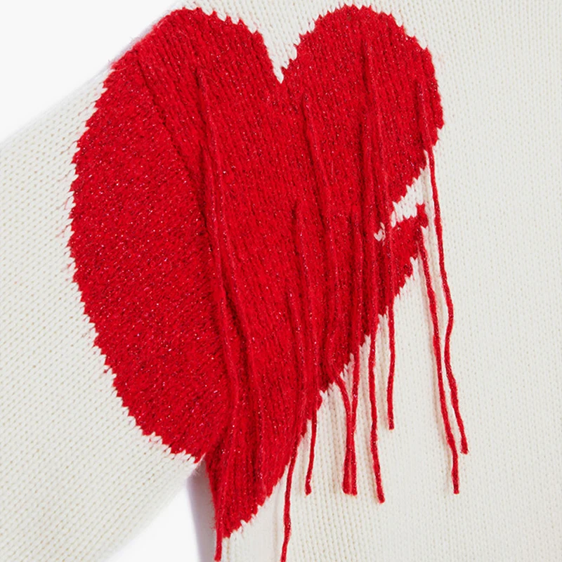 Женский трикотажный свитер Свободный пуловер в уличном стиле джемпер Харадзюку