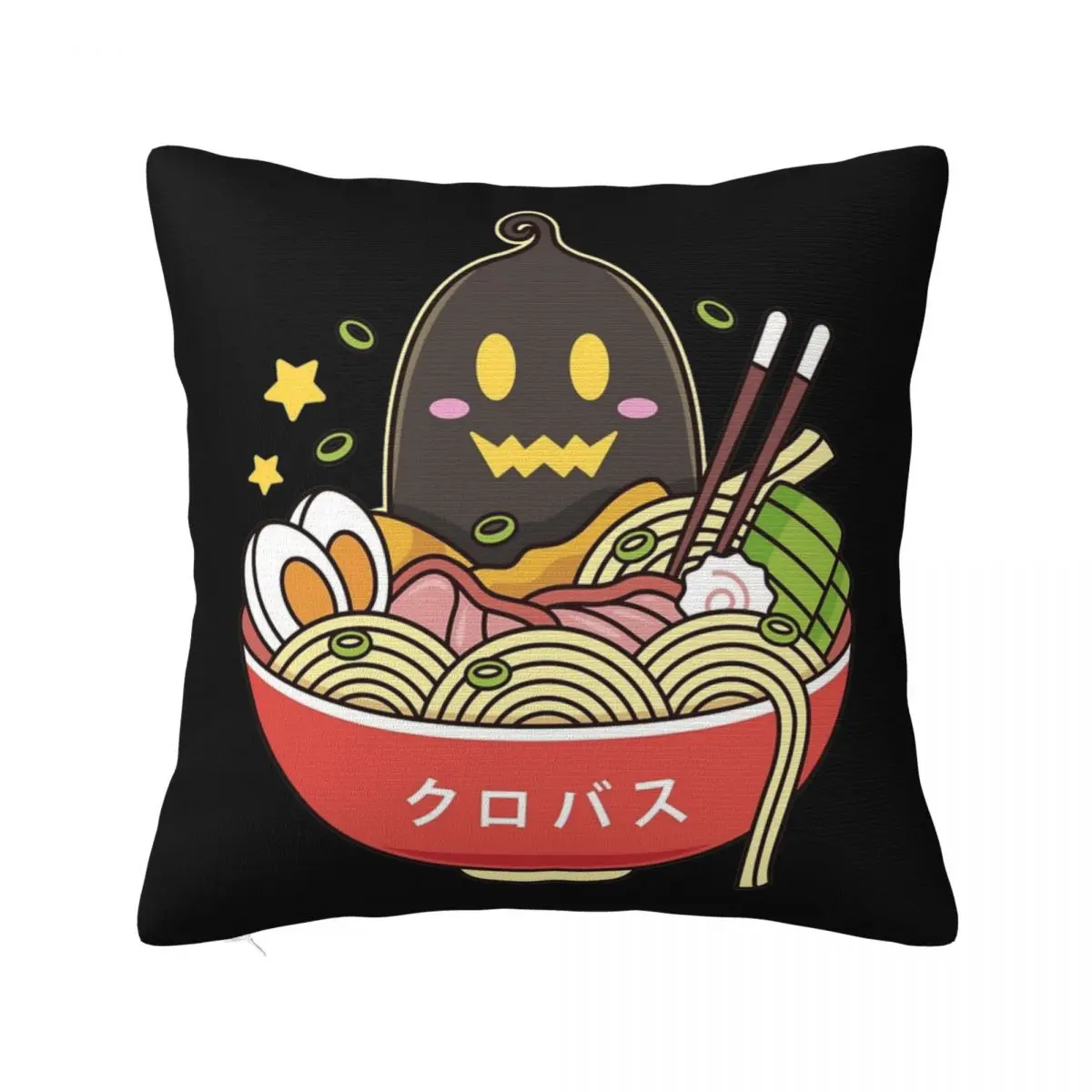 Подушка в стиле аниме 45 х45 см с принтом