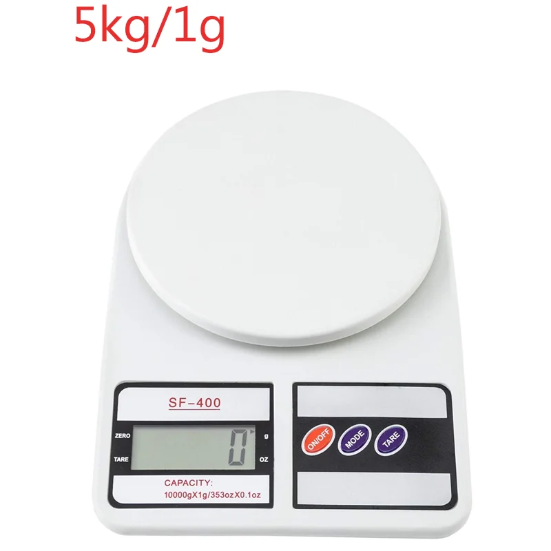 Кухонные весы LETIITTGOO белые 10 кг/1 г