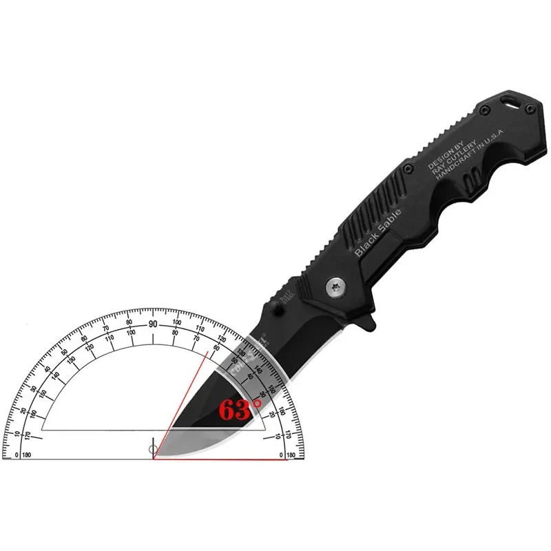 Складной нож из нержавеющей стали высокопрочный резной резец для кемпинга