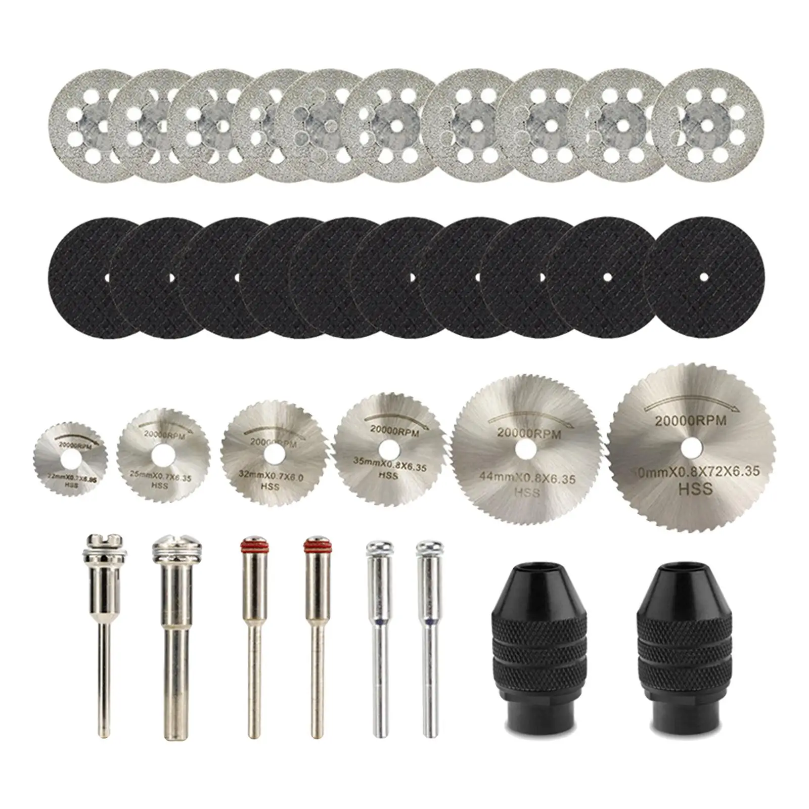 

Cutting Wheel Accessories Diamond Cutting Discs for Wood Stone Rotary Tool