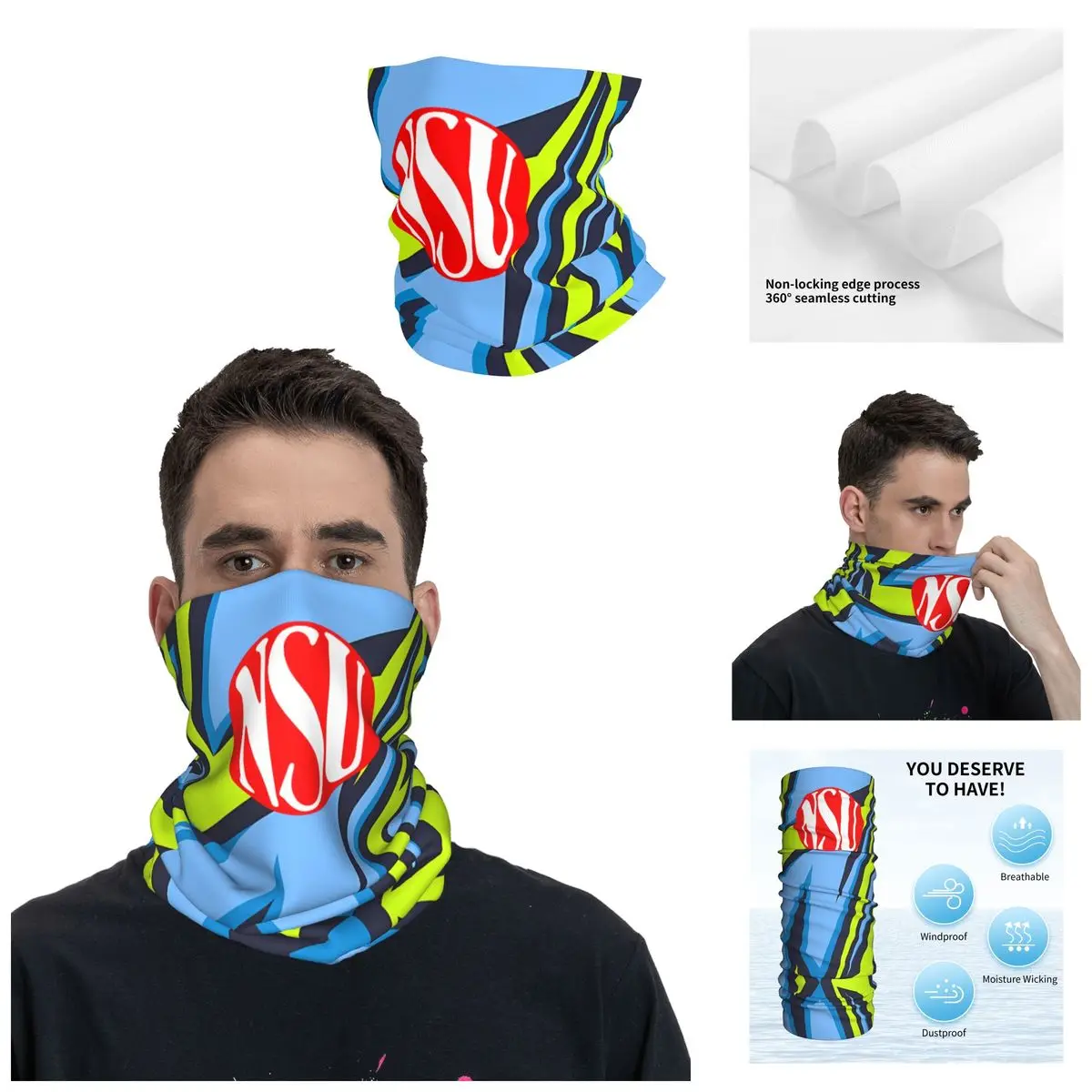 Бандана Chill шарф-труба мотоциклетный клуб NSU шарф-накидка унисекс для взрослых