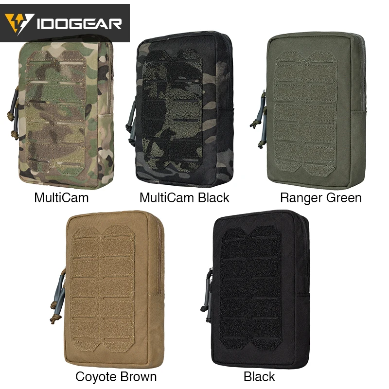 Тактическая Сумка Ido gear с системой Молле вертикальная хозяйственная сумка