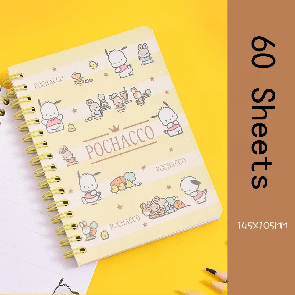 Sanrio серия Hello Kitty Melody Kuromi Cinnamoroll детский блокнот наклейка Блокнот Kawaii Мультфильм