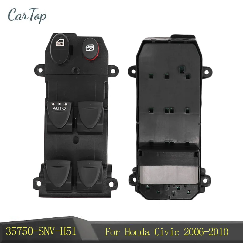 

35750-SNV-H51 передняя левая электрическая кнопка управления окном для Honda Civic 2006-2010