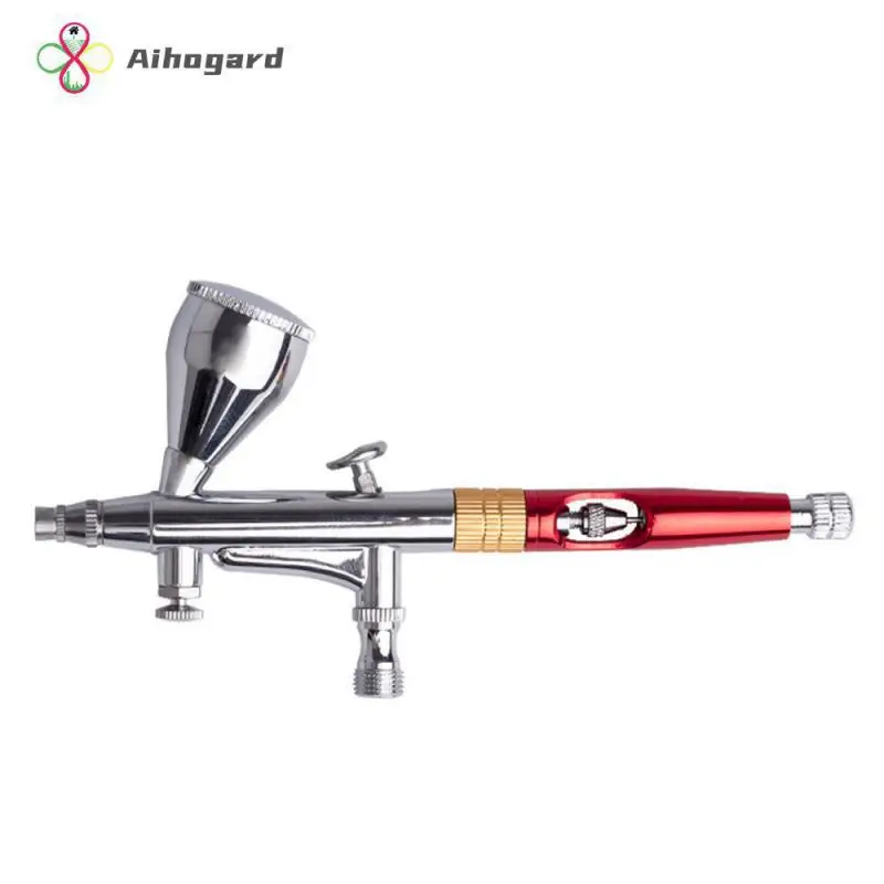 

Quick Remove Air Brush Design Cake Decorating Brushes Adjustable Nozzles Needles Dual Action Gravity Feed Airbrush Spray Pen