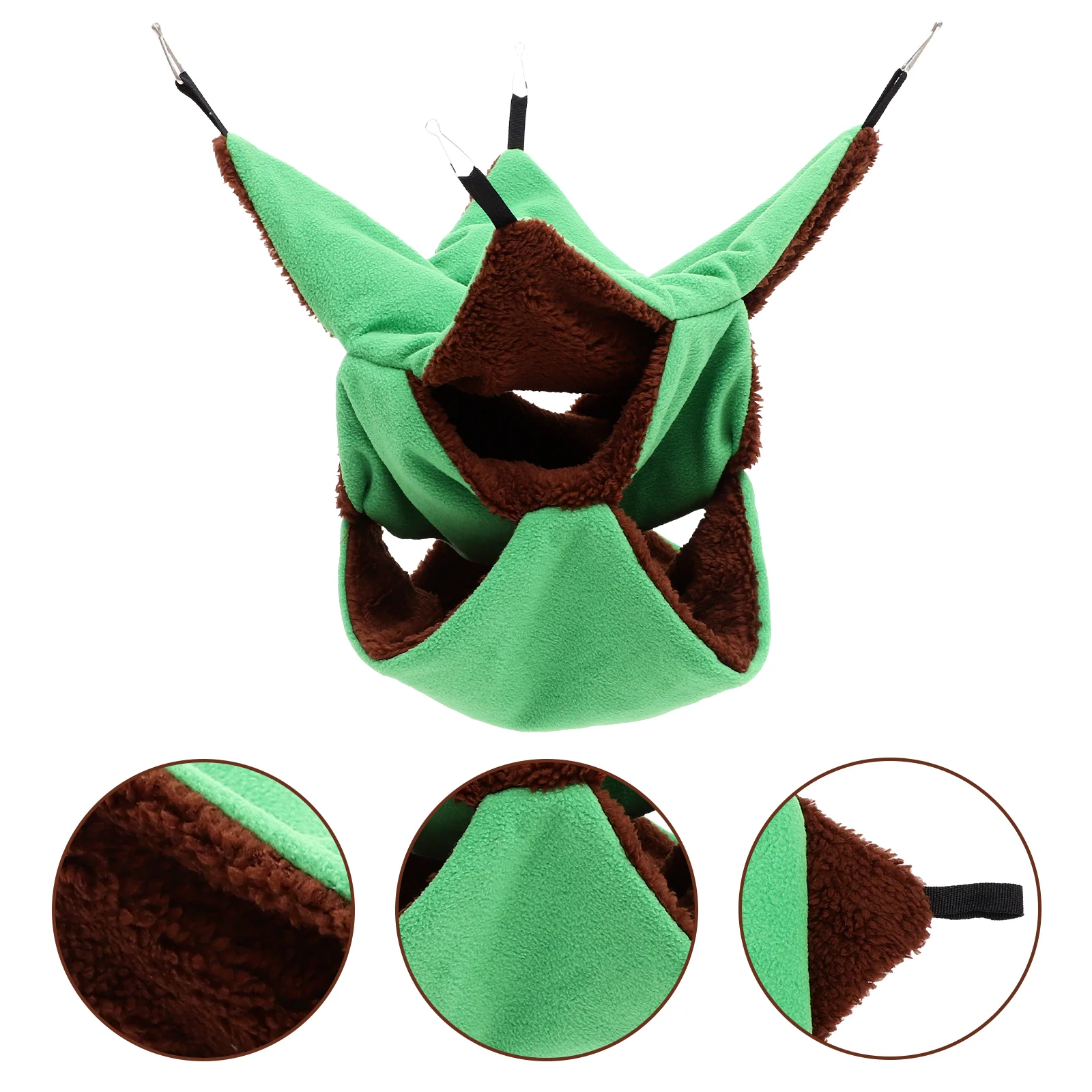 

Pet Warm Cotton Nest Supplies Lovely Hamster Hammock Comfortable Hanging Hideouts Adorable Chinchilla Cage Rat Ferret