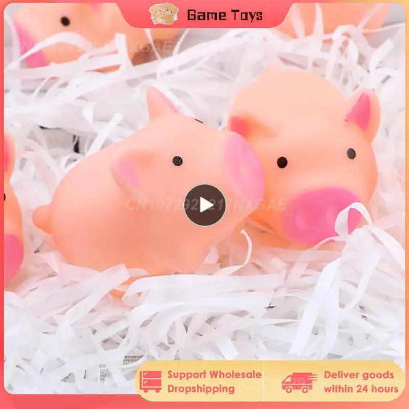 

1~30PCS Stress Relief Toy Screaming Pig Pet Toy Anti-stress Ball Kawaii Animal Models Squeeze Toys