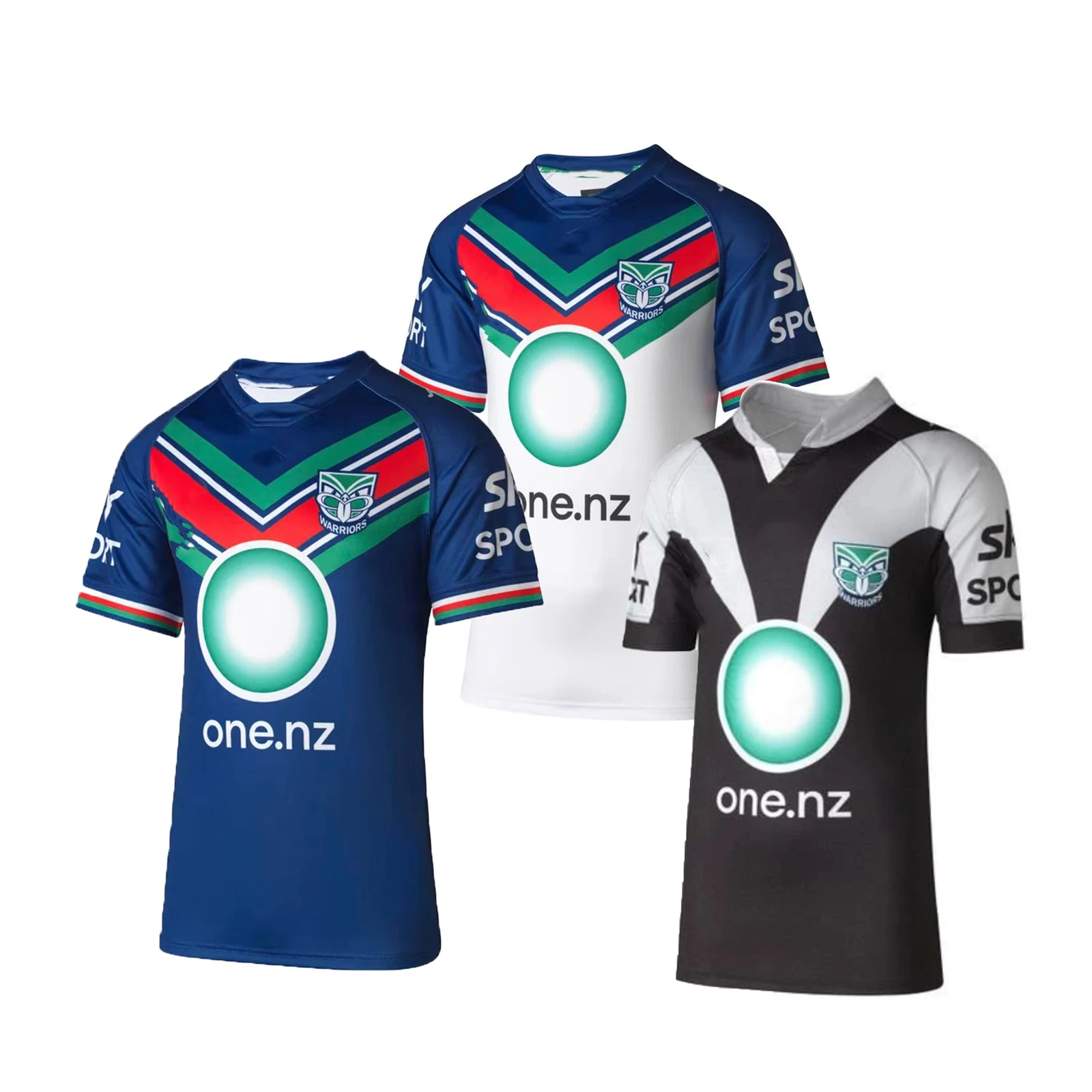

2023 New Zealand Warriors Mens Home/Away/Heritage Rugby Jersey