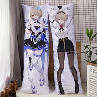 dakimakura otaku mmihoyo rita rossweisse anime pillowcase cartoon hugging body customize sofa cushion
