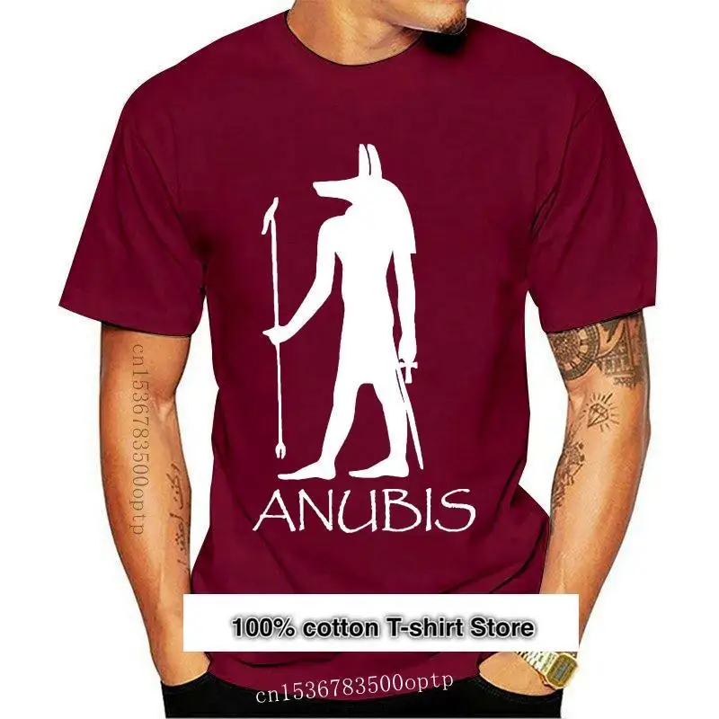 

Camiseta de Anubis, divertida Camiseta con estampado de símbolo de Egipto, historia, mitología, criatura, Dios, regalo, 2021
