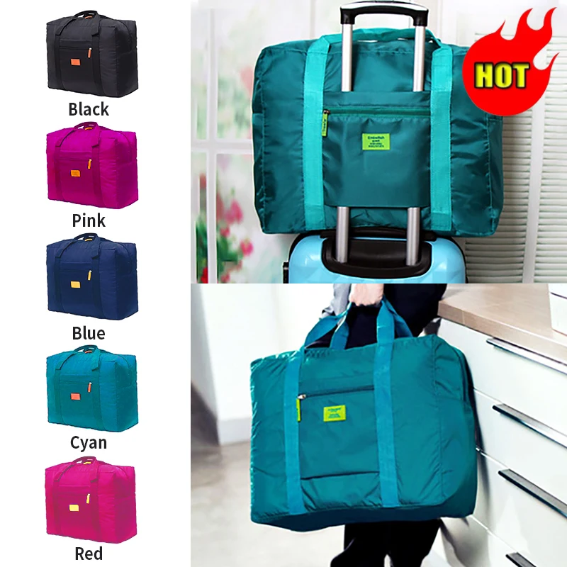 Portable Travel Bags Folding Unisex Large Capacity Bag Women Hand Luggage Business Trip WaterProof Bag Business Traveling Bags