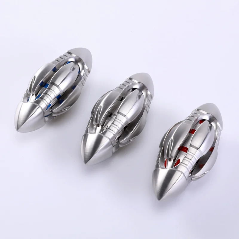 Enlarge EDC Stainless Steel Toy S3 Push Egg Double Push Egg Pop Coin Push Brand Creative Toy Stress Relief Toy PPB
