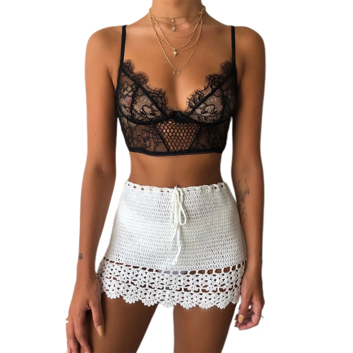 

Сексуальные женские кружевные бюстгальтеры, топы, удобный бюстгальтер без косточек, однотонное сексуальное нижнее белье, жилет, Женский бесшовный бюстгальтер с вырезами