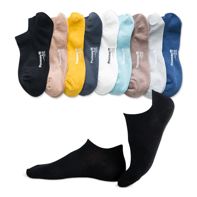 Носки-невидимки мужские трикотажные 100 хлопок 1 пара | Мужская одежда