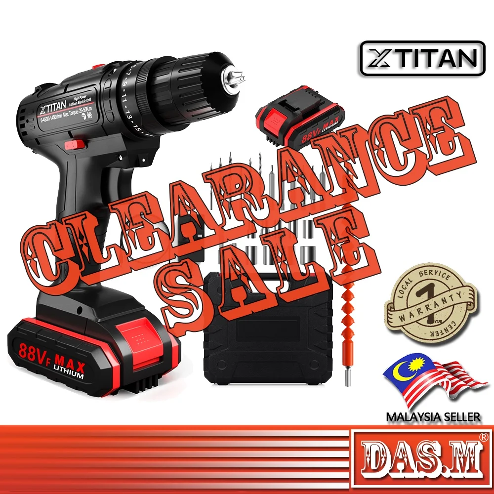 

New Cordless Drill Screwdriver Electric Drill Set 2 Speed Mode Lithium Battery Flash Shipping