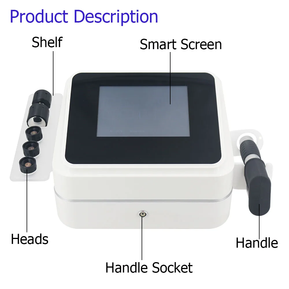 10 бар пневматический аппарат для ударно-волновой терапии лечения ЭД облегчение