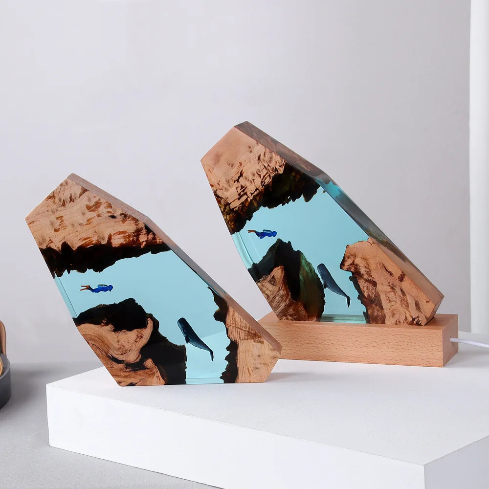 

Настольное украшение каверн КИТ дайвер морское искусство