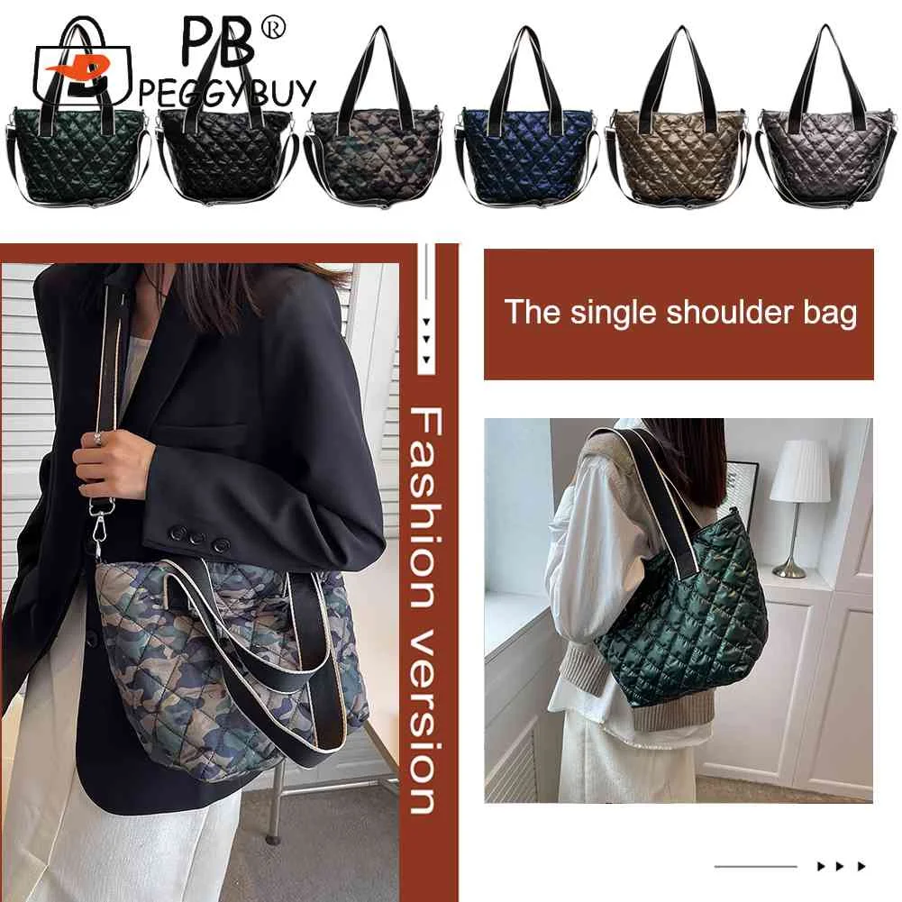

Fashion Rhombus Women Crossbody Bags Adjustable Messenger Handbag Large Capacity
