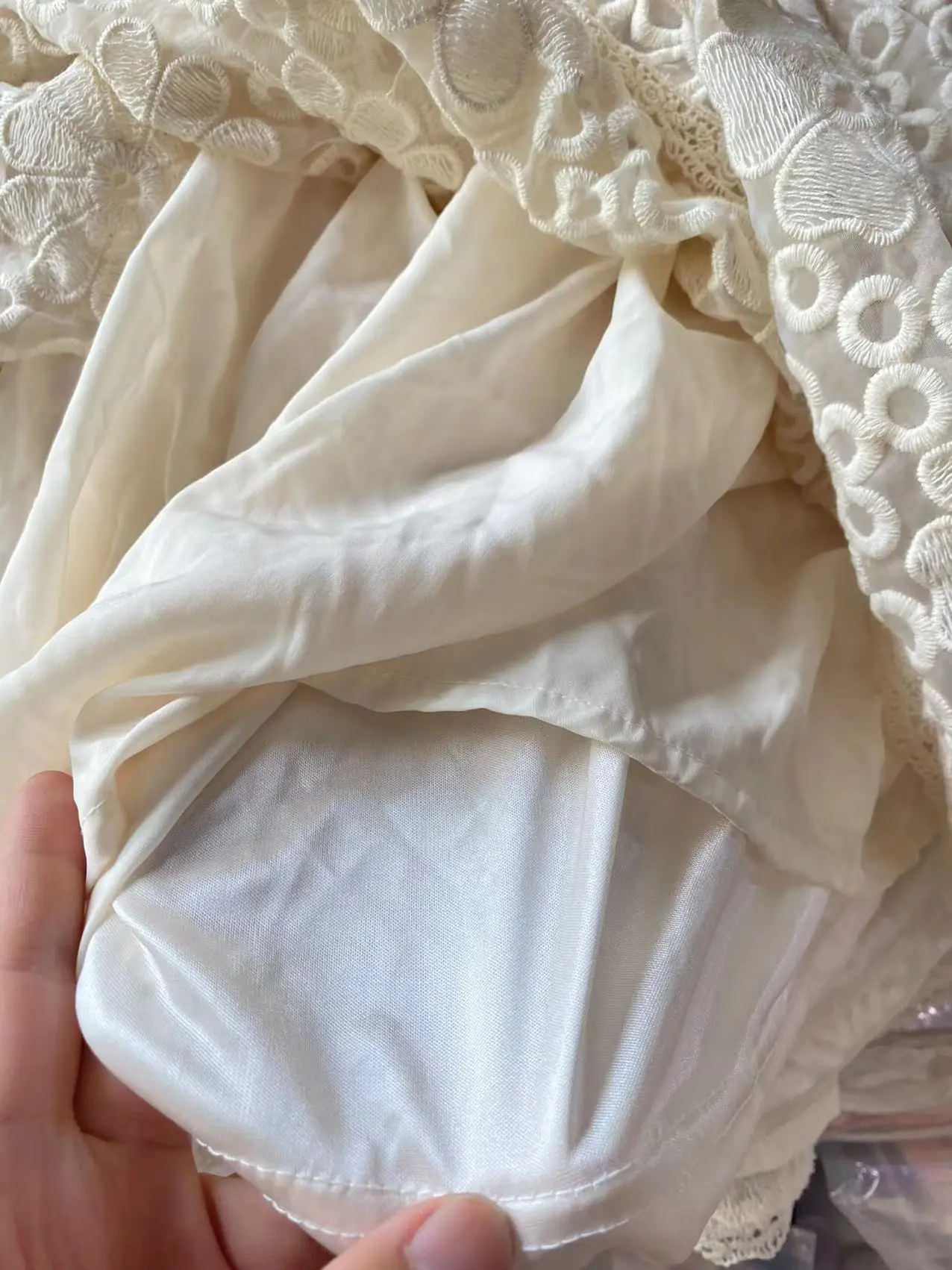 Распродажа японское трикотажное хлопковое кружевное мини-платье Лиз Лизы из