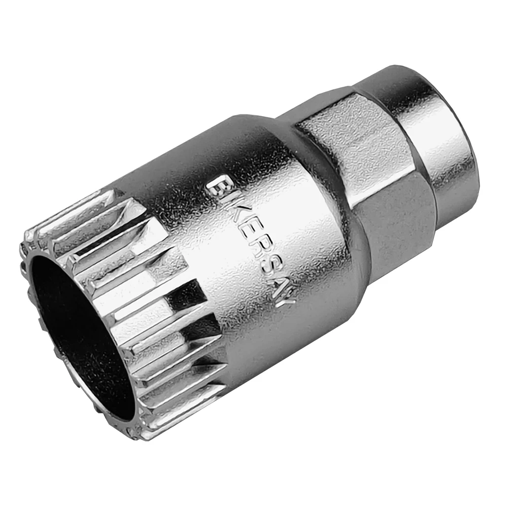 

Square Hole BICYCLE 20 Teeth Wrench Spanner Sockets Bike Bottom Bracket Remover Removal Repair Service Tools Silver