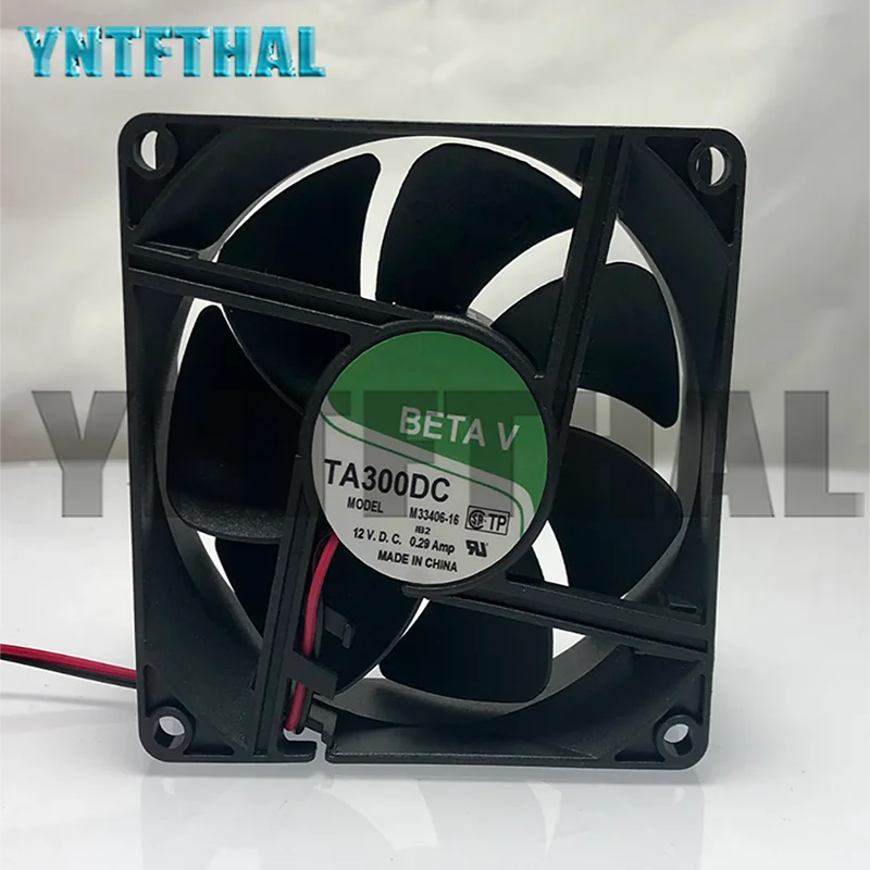 Оригинальный M33406-16 8025 12V 0.29A 8CM 2-проводной охлаждающий вентилятор