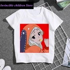 Kakegurui, Подростковая детская одежда, футболка с мультяшным аниме, графика E-Girl, детская одежда, Детская футболка