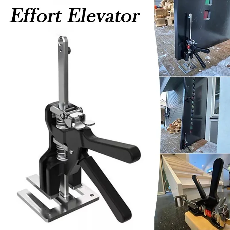 Brazo de ahorro de trabajo de acero inoxidable, elevador de altura ajustable de 188/288mm, almohadilla de posicionamiento, abrazadera de carpintería, herramientas de elevación