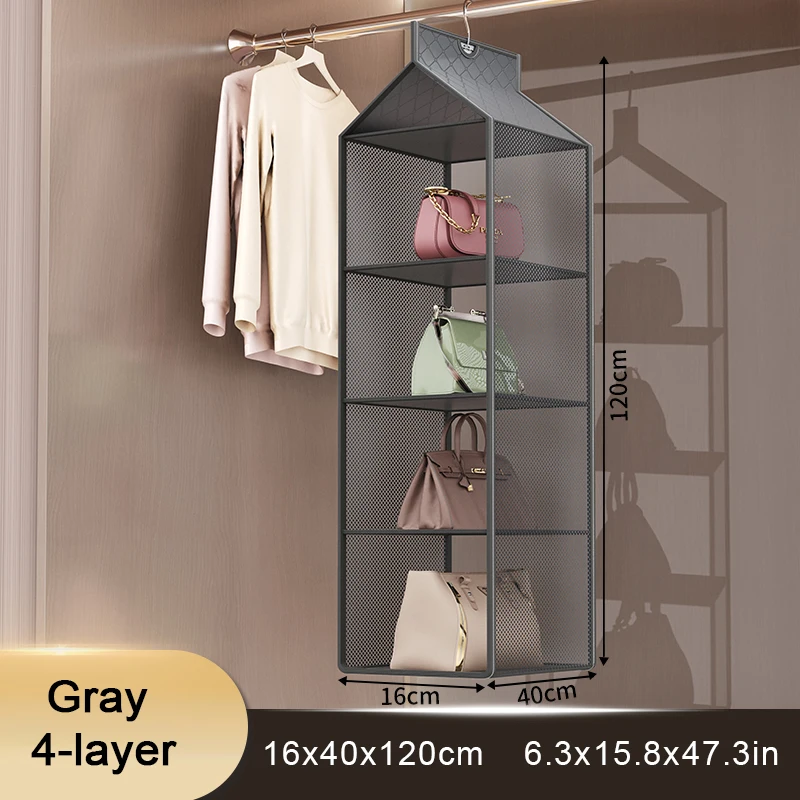 

Прозрачный подвесной органайзер для сумк