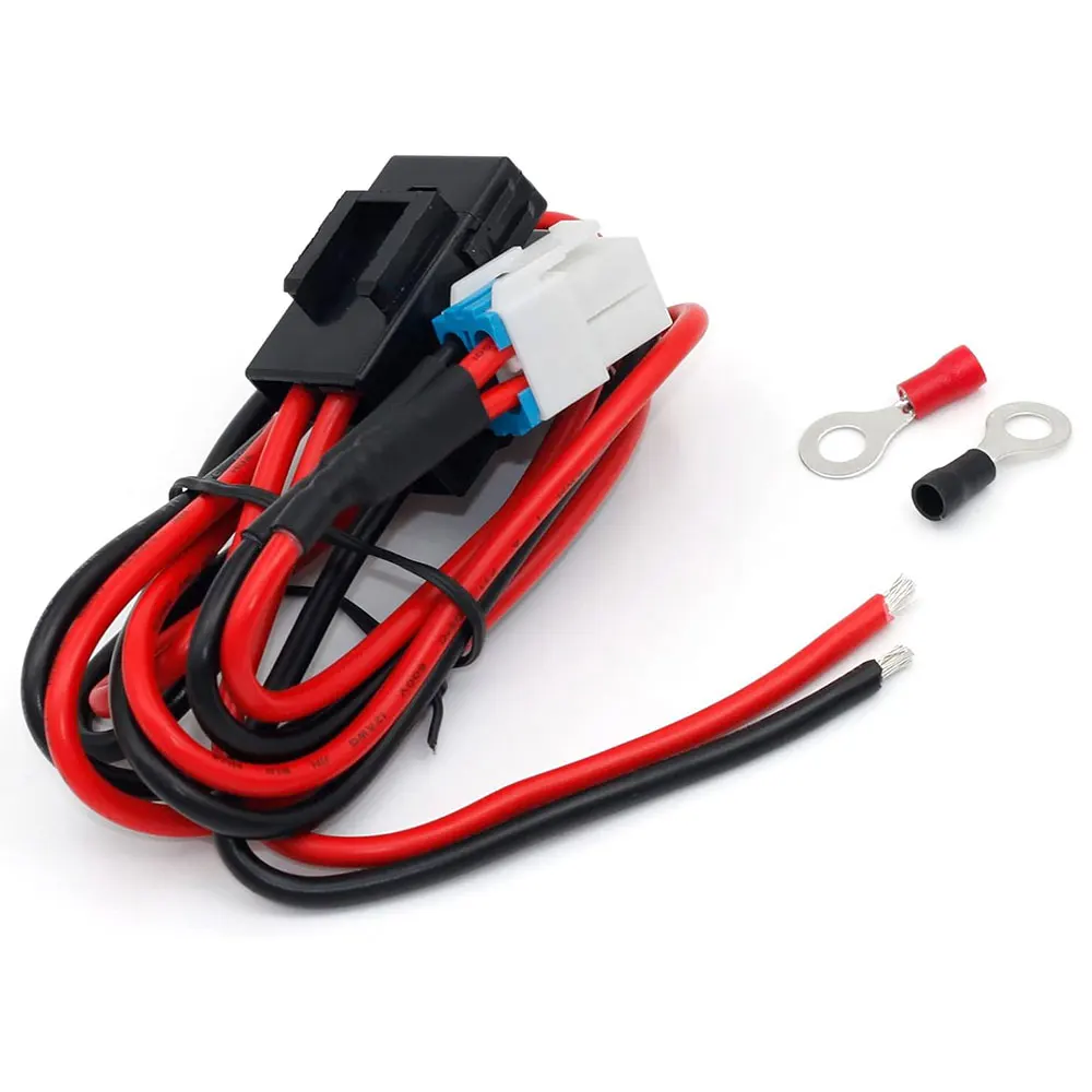Фото 4-контактный кабель питания постоянного тока 12AWG для радио Yaesu FT-450D FT-891 Kenwood TS-480 TS-590SG TS-890s Icom IC-7000 IC-7200 IC-7600 №4