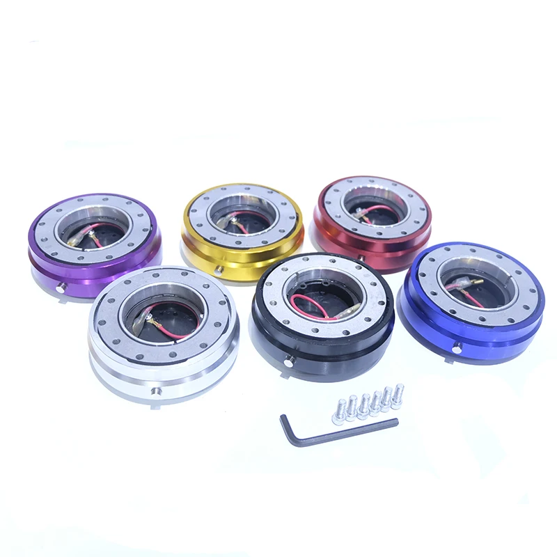 Тонкая версия быстроразъемный адаптер для рулевого колеса с 6 отверстиями