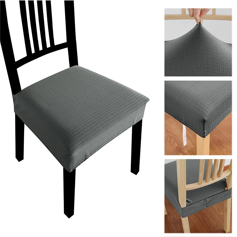 

7 однотонных цветов с крышкой на стул с пряжкой, большие эластичные чехлы на кресла, чехлы для сидений, растягивающиеся съемные чехлы для сид...