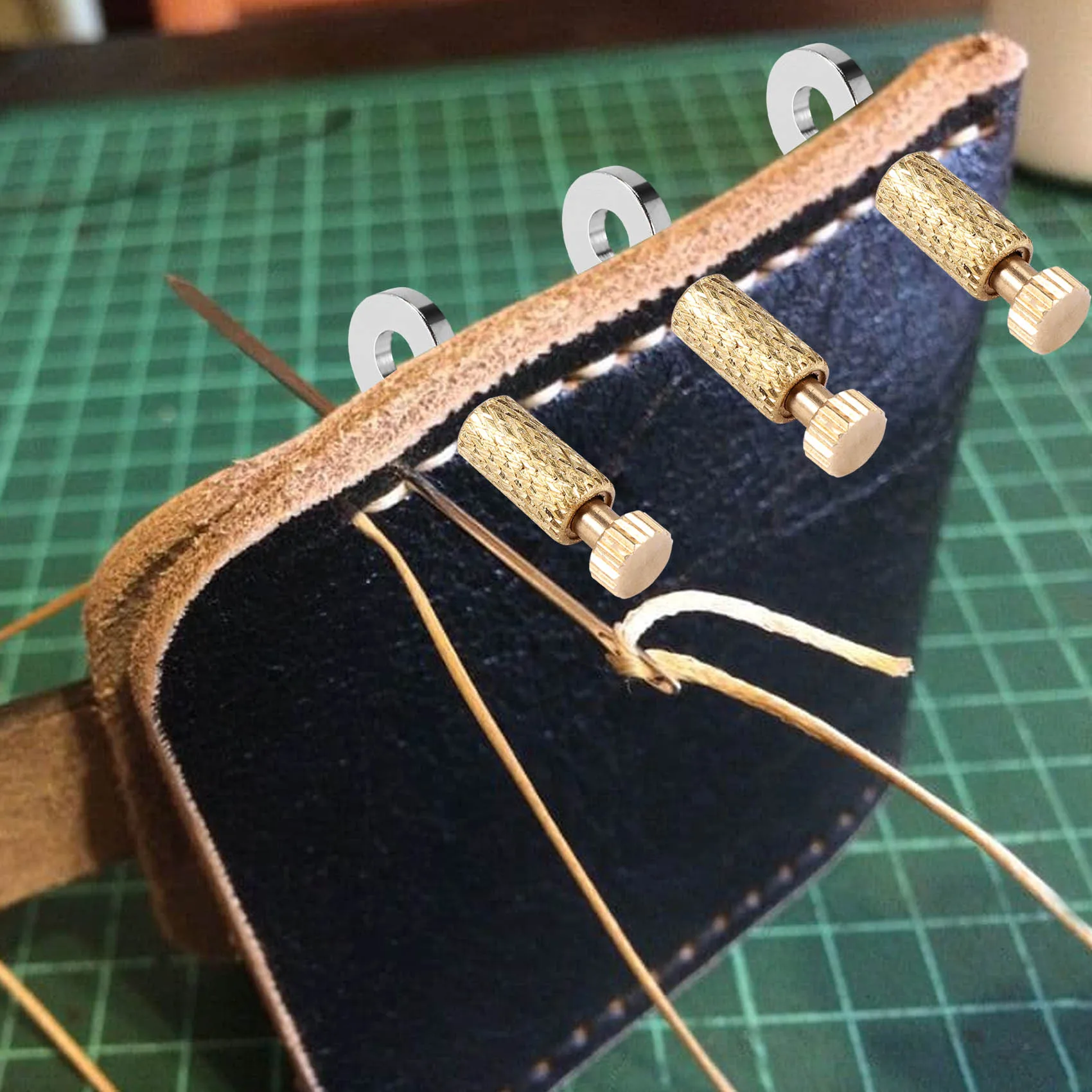 10 шт. инструменты сделай сам для работы с кожей игла фиксации швов кожаные товары