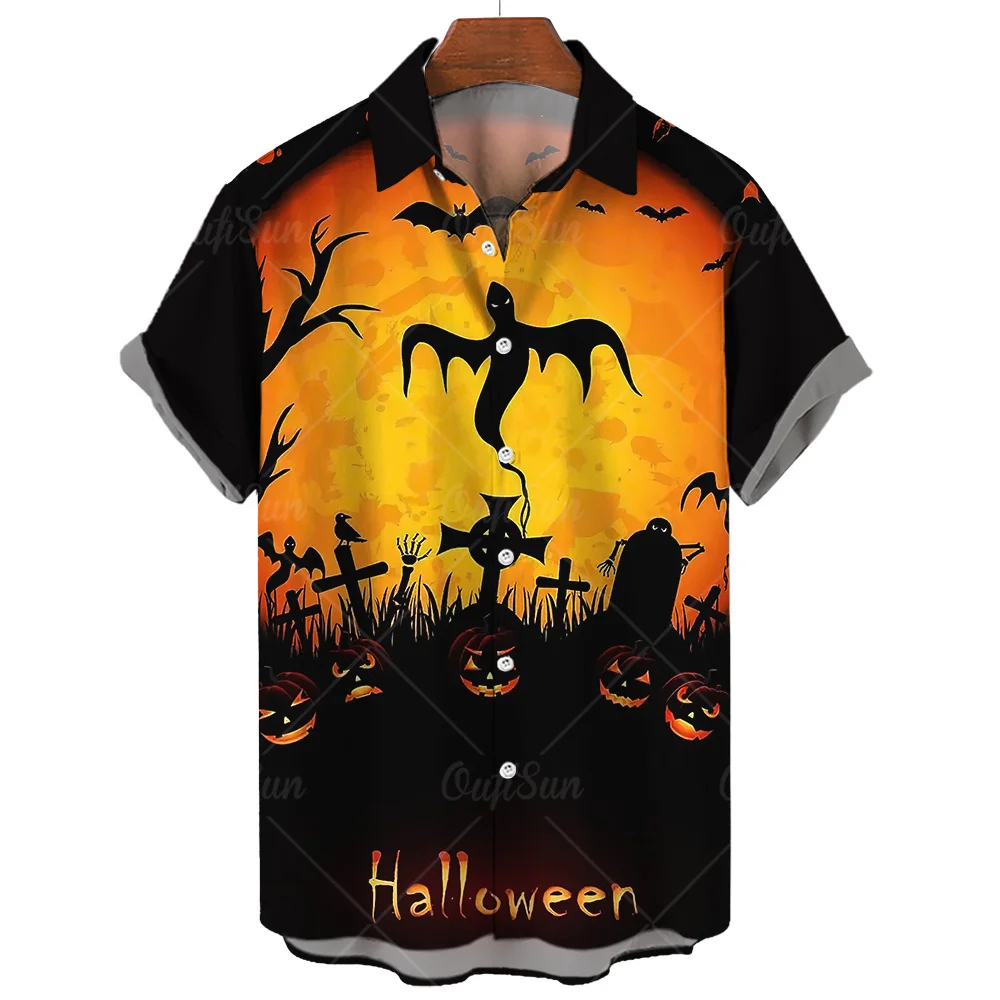 Рисунок 2 - Гавайская рубашка на Хэллоуин для мужчин