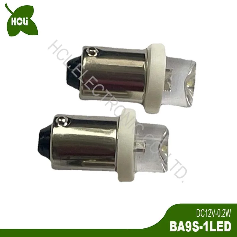 BA9S BAX9S T4W T11 1815 1895 DC3V 4.5V 5V 6V 6.3V 12V 24V Car Led Indicator Lamp Game Console Bulb Light free shipping 100pc/lot