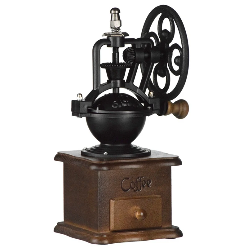 

Home Retro Ferris Wheel Hand-Operated Bean Grinders Manual Coffee Grinder Coffee Bean Spice Mill Coffee Tools