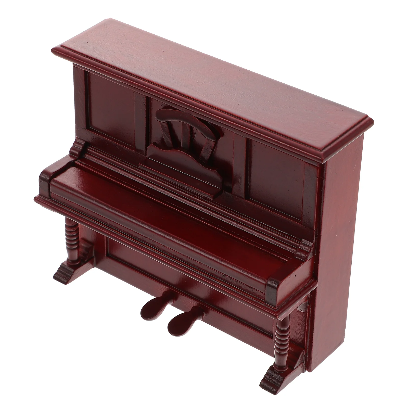 Модель фортепиано украшения декор для кукольного домика винтажные домашние