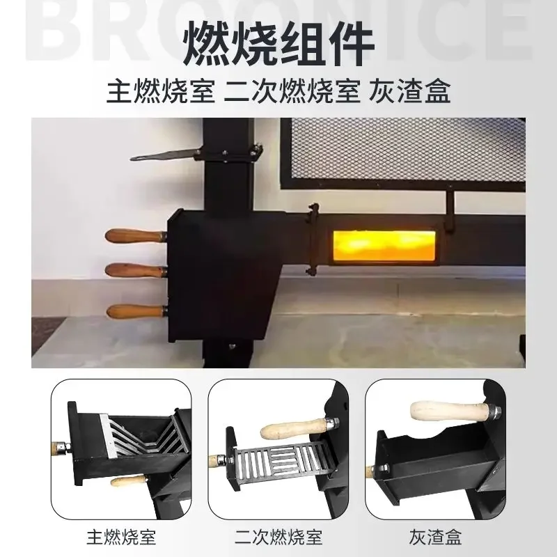 Artefact de chauffage en hiver automatique Torinole les particules sans fumée four domestic