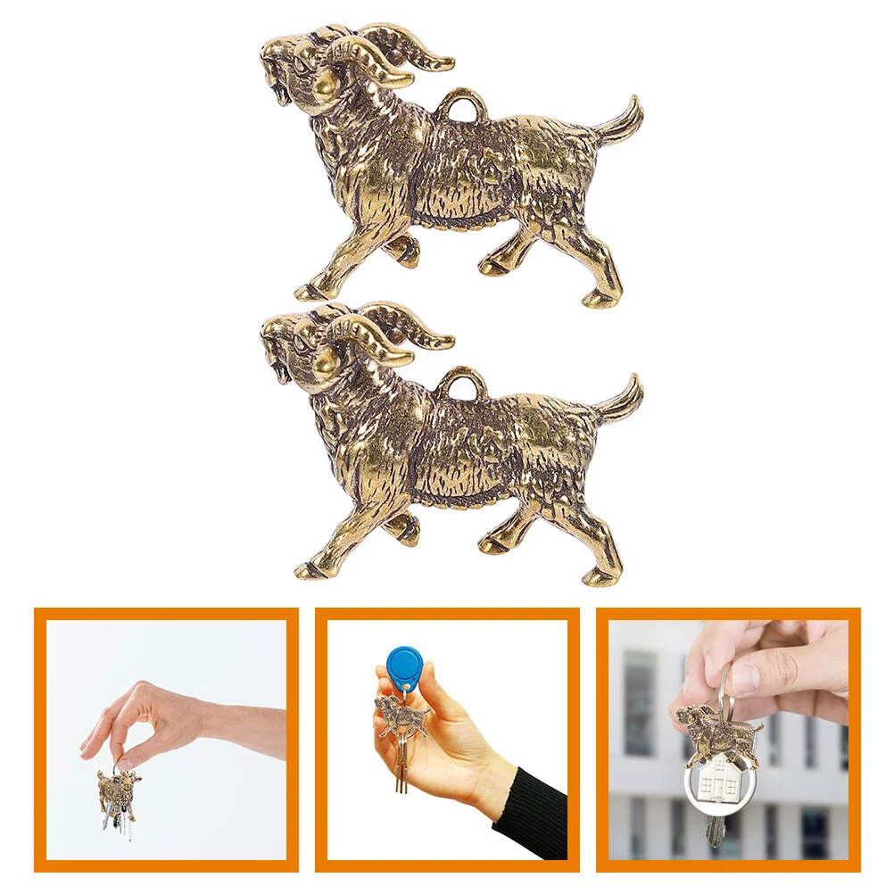 Little Goat Key Supply DIY Hanging Charms Keychain Pendant Delicate Ornament Bag