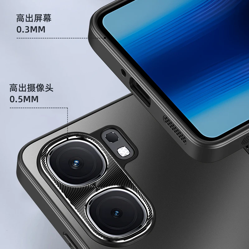 Для VIVO IQOO Neo9 Neo9S Pro Plus чехол Роскошный красочный матовый акриловый для Neo 9 S