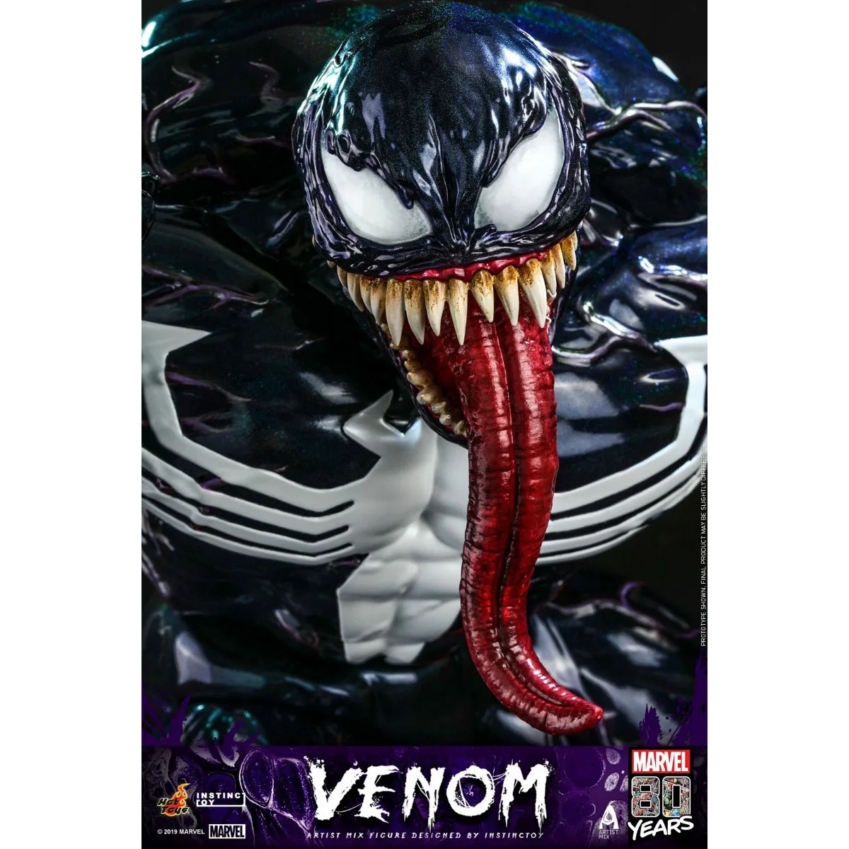 Оригинальные игрушки HOTTOYS HT AMC031 VENOM Marvel 80-ю годовщину 1/6 модель персонажа фильма