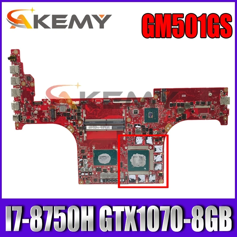 

Материнская плата Akemy GM501GS для ноутбука ASUS ROG GM501GS GU501GM GU501G GM501G оригинальная материнская плата