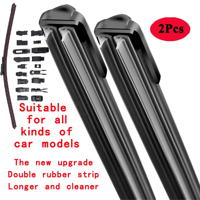 

For Subaru Outback MK5 2010 2011 2012 2013 2014 Front Window Wiper Blades Rubber Windshield Windscreen Hatchback U J Hook Arm