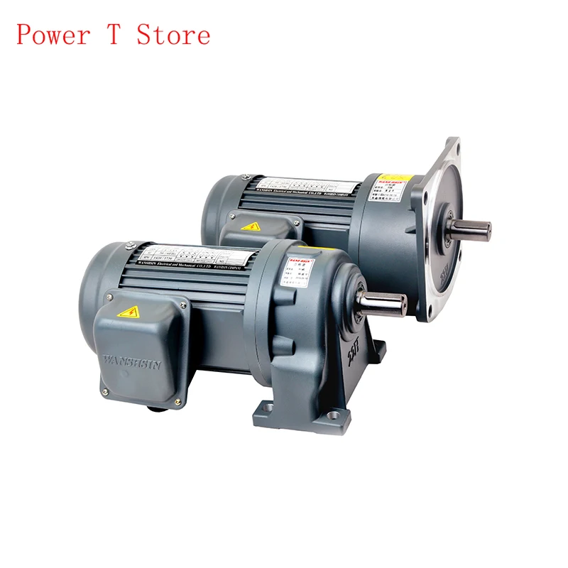 

WANSHSIN 100W 200W 400W 750W 1.5KW Geared AC Motor