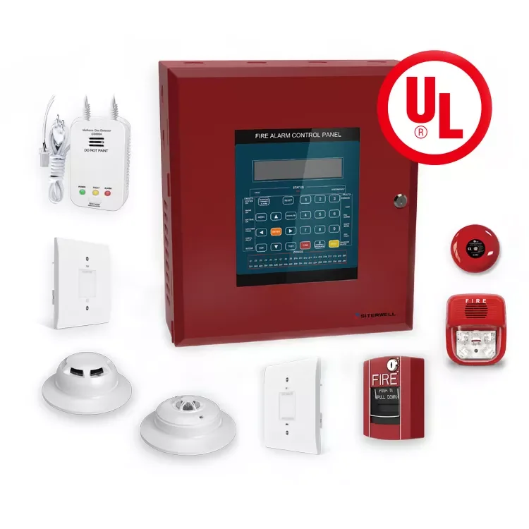 

Fire Alarm System with Control Panel