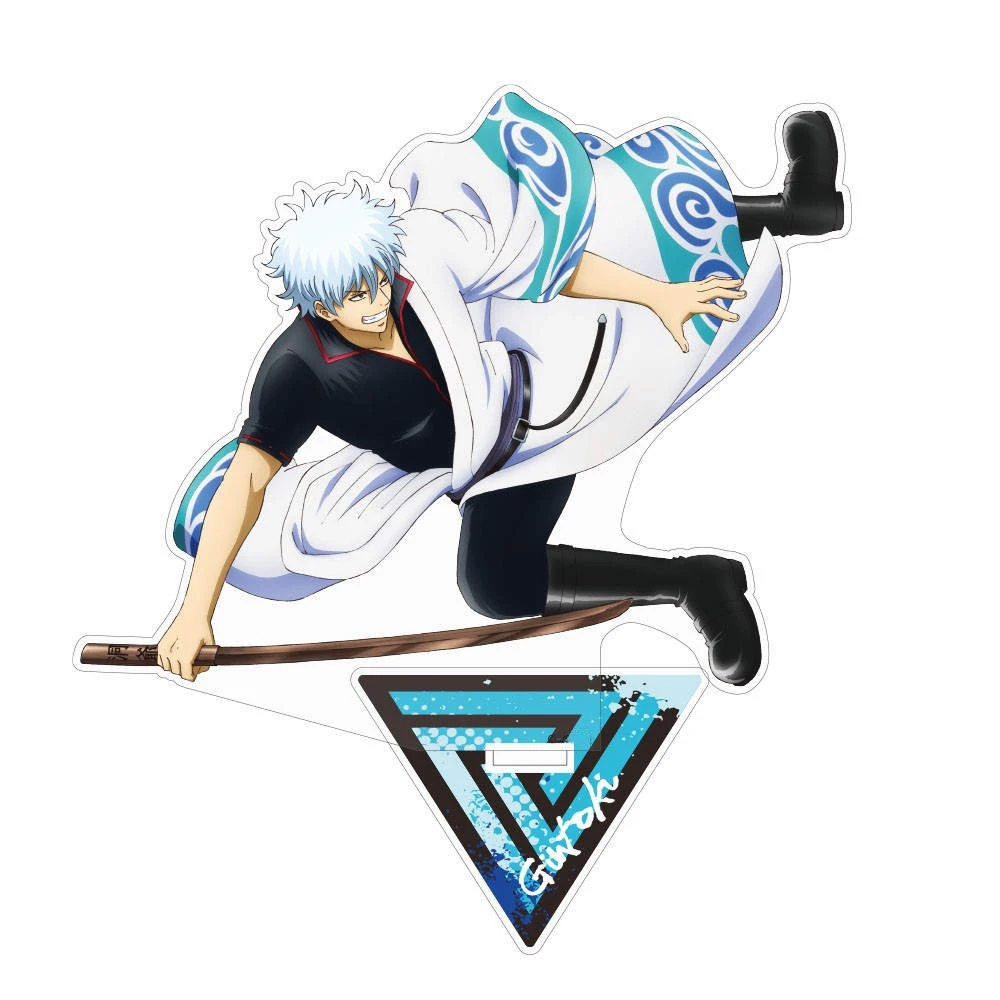 Аниме магазин GinTama Takasugi Okita Hijikata Gin-san Katsugeki Ver акриловые персонажи подставка
