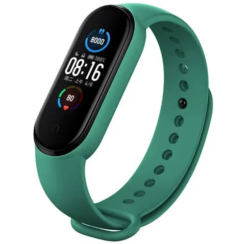 WatchBand for Xiaomi Mi Band 7 6 NFC Bracelet Silicone Sport Watch Wrist Miband 4 Belte Pulsera Correa Mi Band 7 6 5 4 Strap